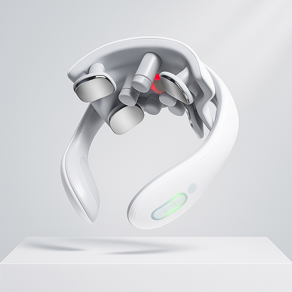 넥머신 온열 저주파 EMS 목마사지기 승모근제거